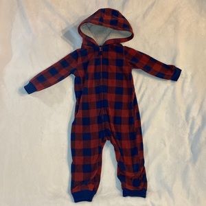 Carter’s fleece jumpsuit